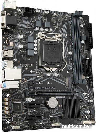 Материнская плата Gigabyte H410M S2 V2 (rev. 1.0)