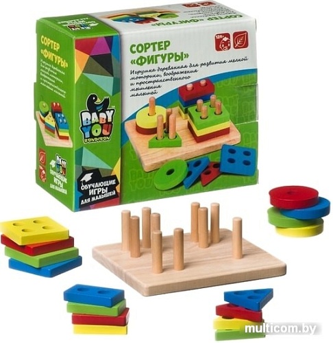 Сортер Bondibon Фигуры ВВ4192