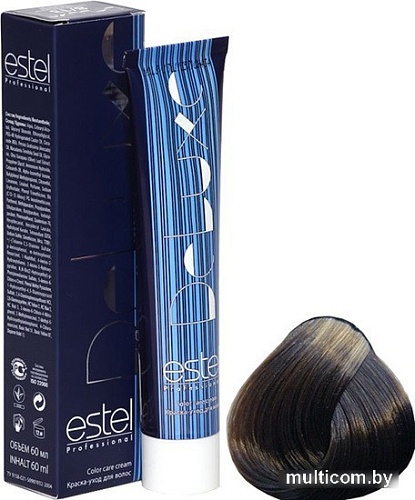 Estel Professional De Luxe 7/7 русый коричневый