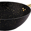 Сковорода ВОК Oursson Black Gold PW2804G/BL