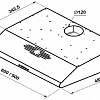 Кухонная вытяжка Korting KHT 6334 B