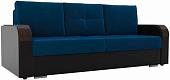 Диван Лига диванов Мейсон 102137 (синий/черный)