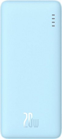 Внешний аккумулятор Baseus Airpow Fast Charge Power Bank 20W 10000mAh (голубой)
