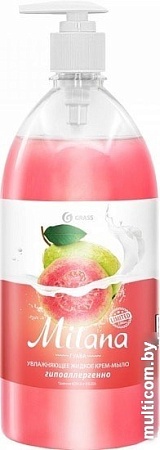 Grass Крем-мыло жидкое увлажняющее Milana гуава 1000 мл