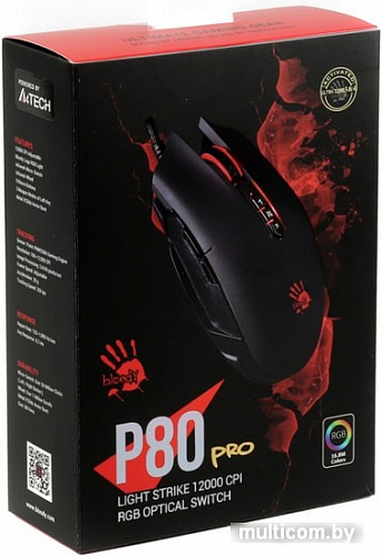 Игровая мышь A4Tech Bloody P80 Pro