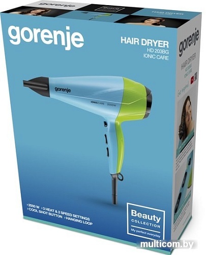 Фен Gorenje HD203BG