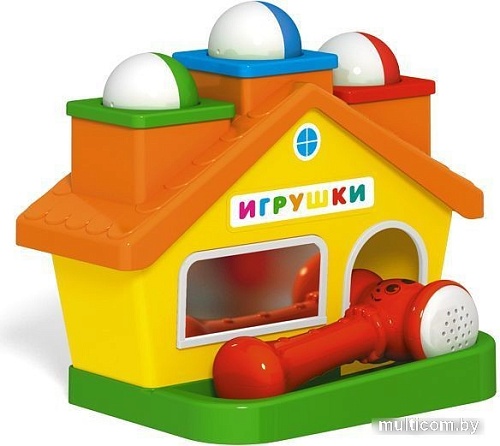 Развивающая игрушка Stellar Стучалка Домик 01921