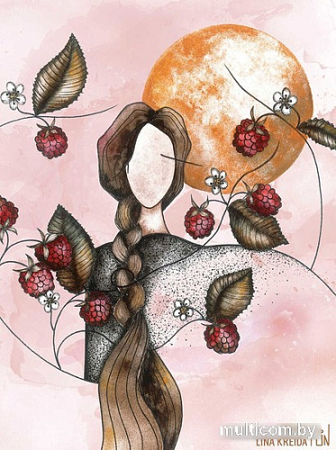 Алмазная мозаика Феникс+ Малина by Lina Kredia 65586
