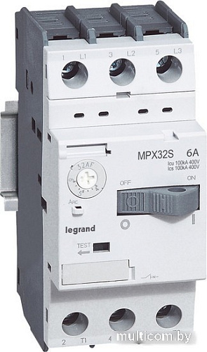 Выключатель автоматический Legrand MPX3 T32S 10А 50kA 417310