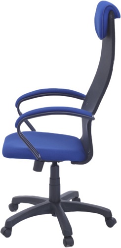 Офисный стул Mio Tesoro Эрнесто (синий/черный)