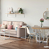 Полка LoftyHome Флэт (натуральный/белый)