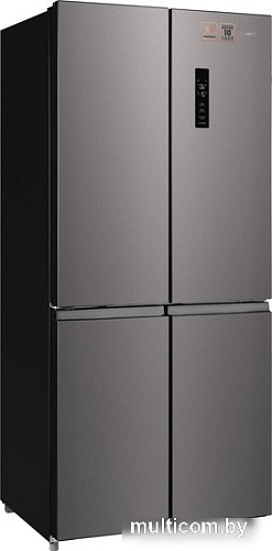 Холодильник side by side Weissgauff WCD 590 Nofrost Inverter Premium Biofresh Dark Inox