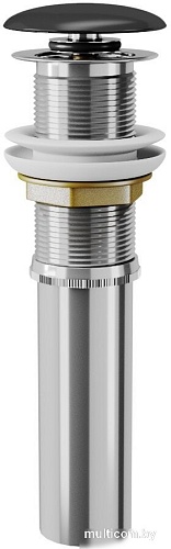 Донный клапан D&K 1/4&quot; Клик-клак DC9025 (черная крышка)