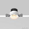 Точечный светильник Maytoni Round DL058-7W3K-TRS-W