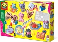 Набор для создания поделок/игрушек SES Creative Из гипса Кошки и собаки 01154