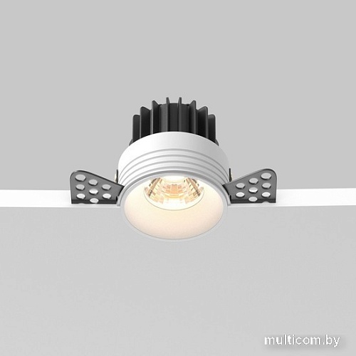 Точечный светильник Maytoni Round DL058-7W3K-TRS-W