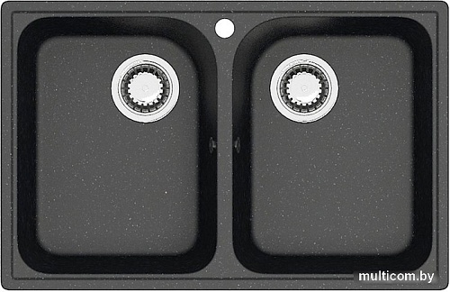 Кухонная мойка Berge BR-7322 (черный)