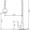 Смеситель Haiba HB4181 (нержавеющая сталь)
