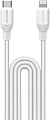 Кабель Momax DL53W1-Link Flow LC USB Type-C - Lightning (1.2 м, белый)