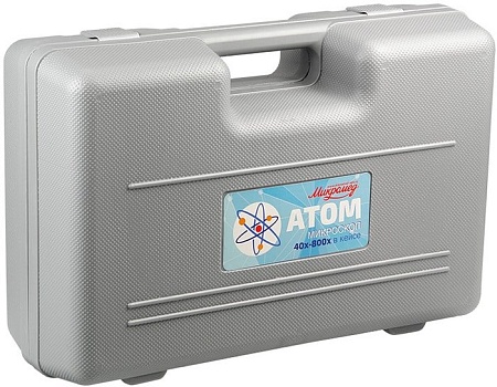 Микромед Атом 40x-800x в кейсе 25655