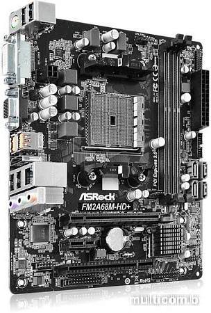 Материнская плата ASRock FM2A68M-HD+