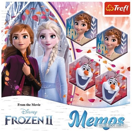 Развивающая игра Trefl Мемо. Холодное сердце 01931 (36 эл)