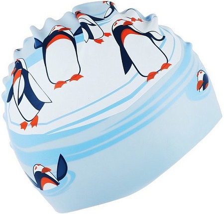 Шапочка для плавания Onlytop Пингвины 7316257