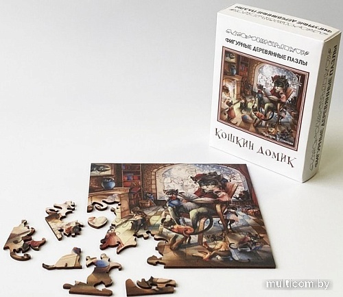 Мозаика/пазл Нескучные игры Кошкин домик