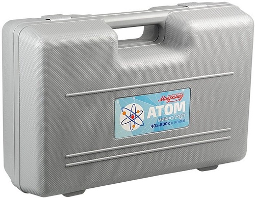 Микромед Атом 40x-800x в кейсе 25655