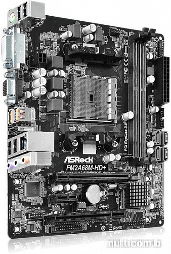 Материнская плата ASRock FM2A68M-HD+