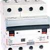 Дифференциальный автомат Legrand DX3 4P С 32A 30мА 6kА 4М 411189