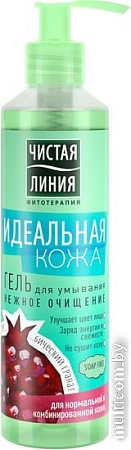 Чистая линия Гель для умывания Идеальная кожа 160 мл