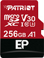 Карта памяти Patriot microSDXC EP Series PEF256GEP31MCX 256GB (с адаптером)