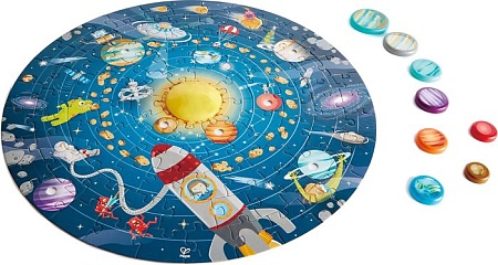 Пазл Hape Солнечная система (102 эл)