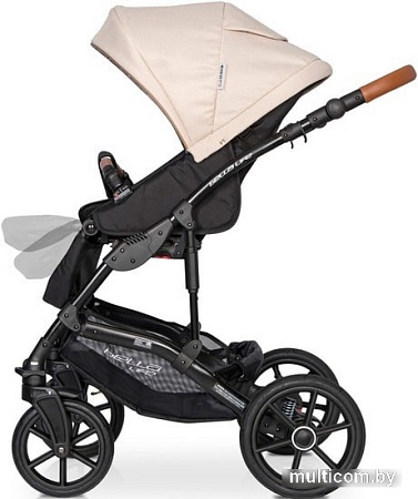 Универсальная коляска Riko Basic Bella Life (3 в 1, 05, mokka)