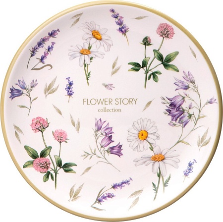 Тарелка десертная Agness Flower Story 358-2172