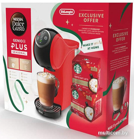Капсульная кофеварка DeLonghi Dolce Gusto Genio S Plus EDG315.R