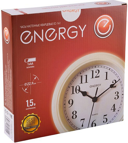 Настенные часы Energy EC-141 (белый)