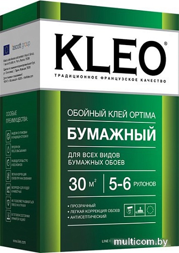 Клей для обоев Kleo Optima Бумажный (120 г)