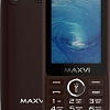 Мобильный телефон Maxvi K20 (коричневый)