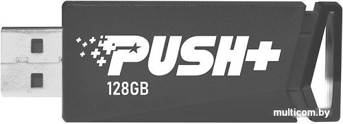 USB Flash Patriot Push+ 128GB (черный)