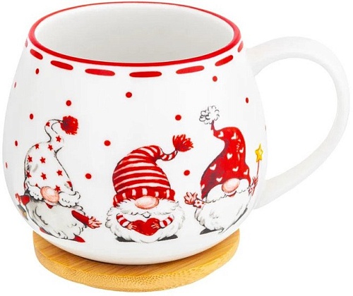 Кружка Elan Gallery Веселые гномики 540635