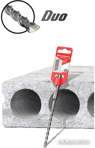 Набор буров Rennbohr Duo SDS+ 680521.21.2 (3 шт)