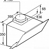 Кухонная вытяжка Bosch DWK65AJ91R