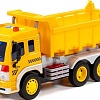 Игрушечный транспорт Полесье Автомобиль-самосвал инерционный Сити 86204 (желтый)