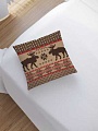 Чехол на подушку JoyArty Вышивка с оленями sl_78634