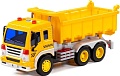 Игрушечный транспорт Полесье Автомобиль-самосвал инерционный Сити 86204 (желтый)