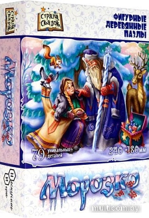 Мозаика/пазл Нескучные игры Страна Сказок Морозко