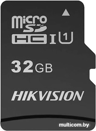 Карта памяти Hikvision microSDHC HS-TF-C1(STD)/32G/Adapter 32GB (с адаптером)