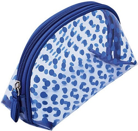 Косметичка Dewal Beauty Горох BG-12blue